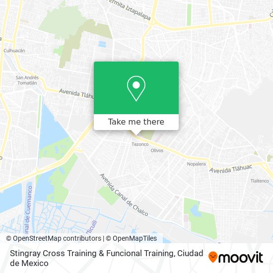 Stingray Cross Training & Funcional Training map