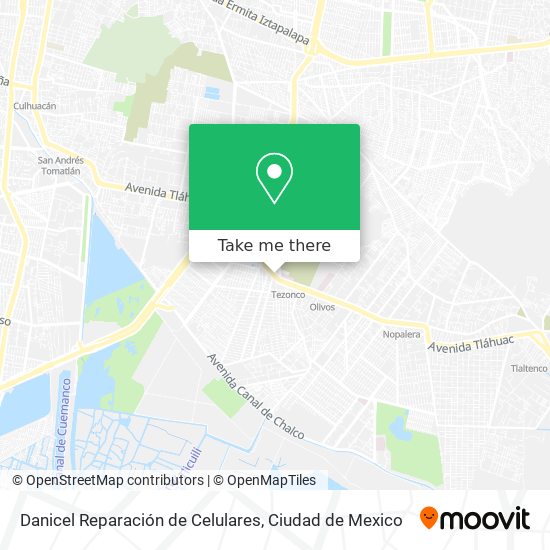 Danicel Reparación de Celulares map