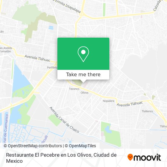 Restaurante El Pecebre en Los Olivos map