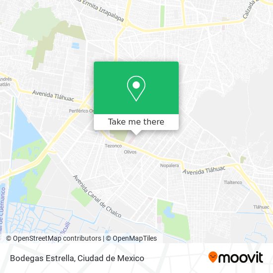 Mapa de Bodegas Estrella