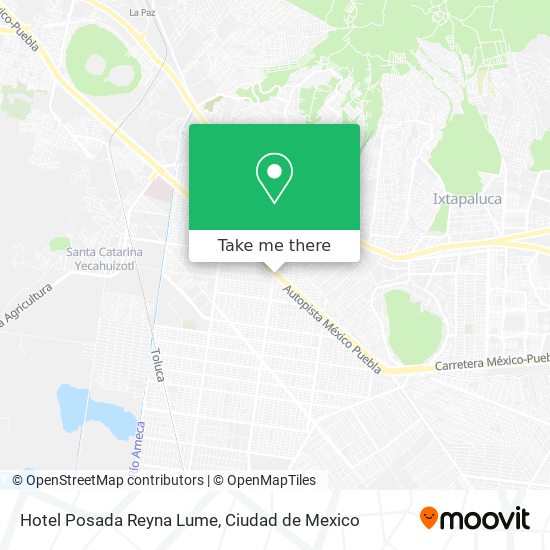 Hotel Posada Reyna Lume map