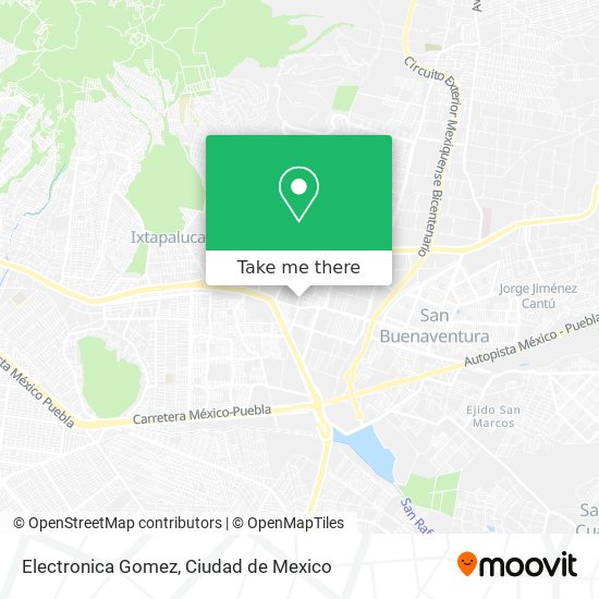 Electronica Gomez map