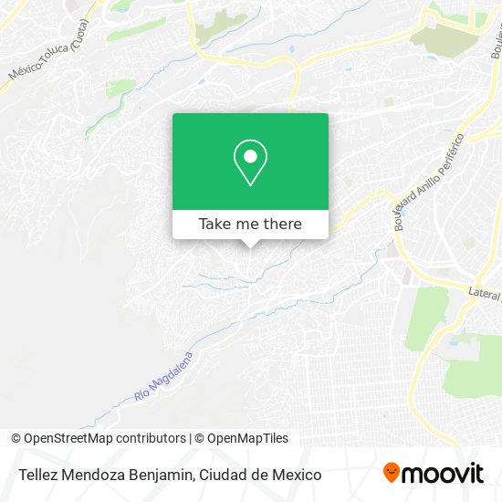 Mapa de Tellez Mendoza Benjamin