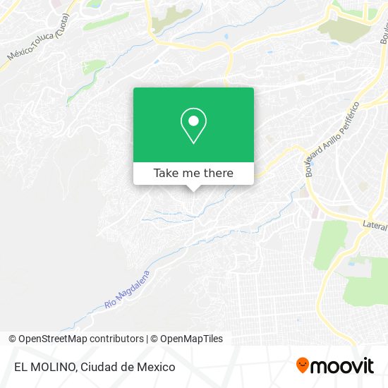 EL MOLINO map