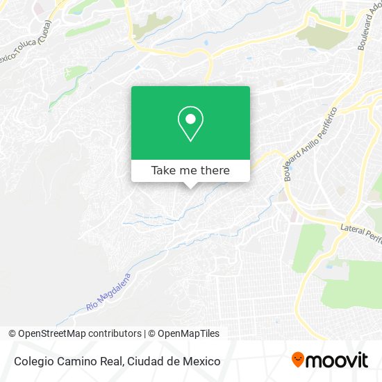 Colegio Camino Real map