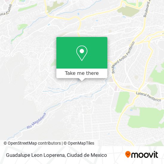 Guadalupe Leon Loperena map