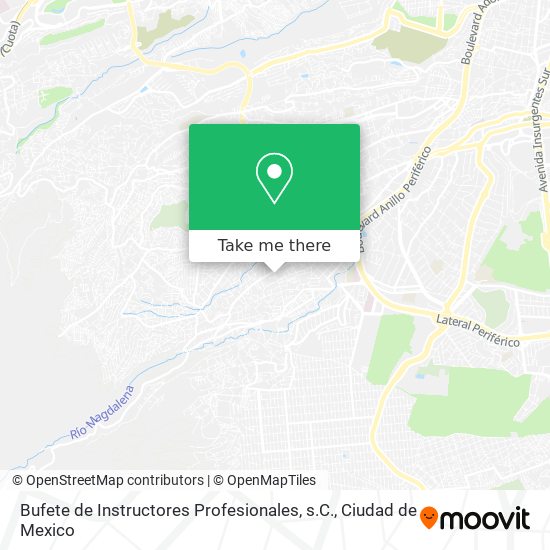 Bufete de Instructores Profesionales, s.C. map