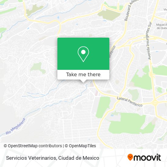 Mapa de Servicios Veterinarios