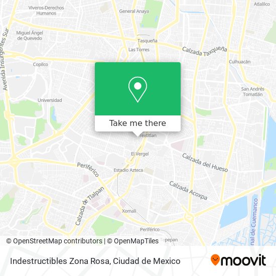 Indestructibles Zona Rosa map