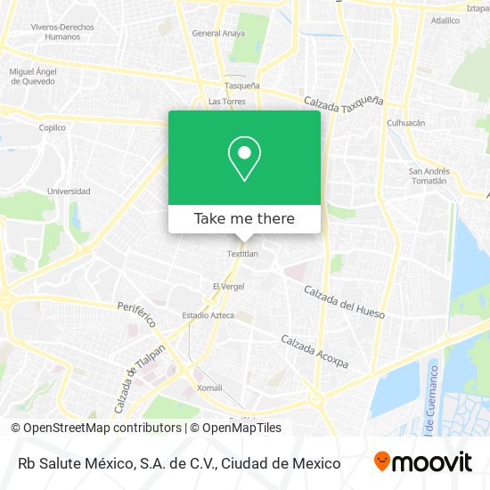 Rb Salute México, S.A. de C.V. map