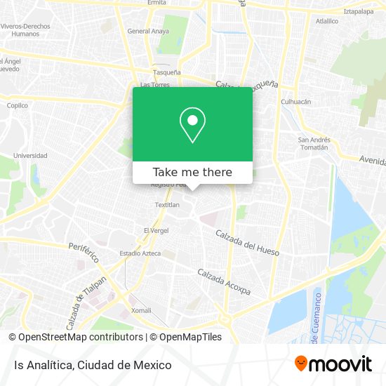 Is Analítica map