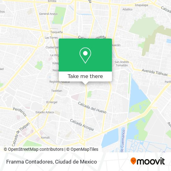 Franma Contadores map