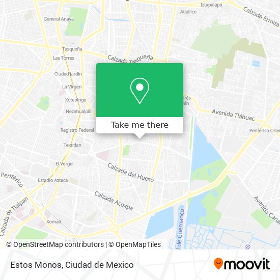 Estos Monos map