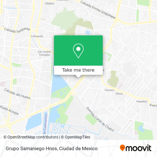 Grupo Samaniego Hnos map