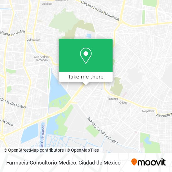 Farmacia-Consultorio Médico map