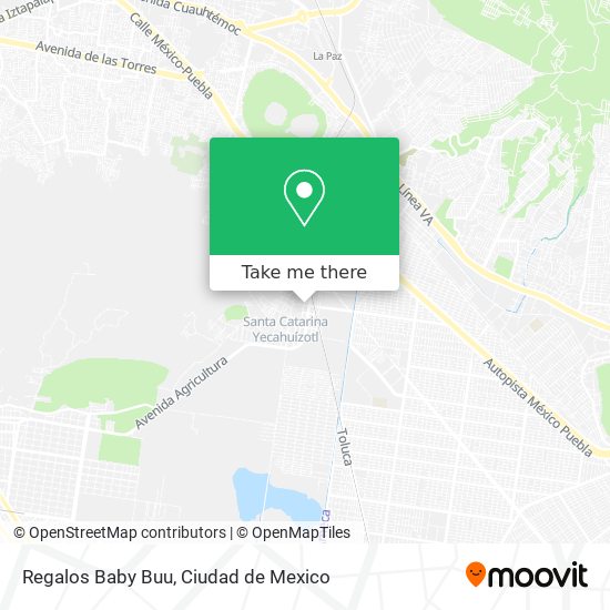 Regalos Baby Buu map