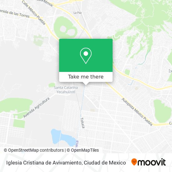 Iglesia Cristiana de Avivamiento map