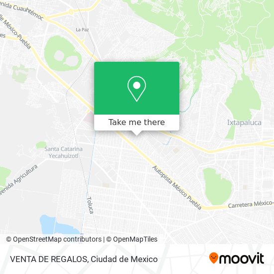 VENTA DE REGALOS map