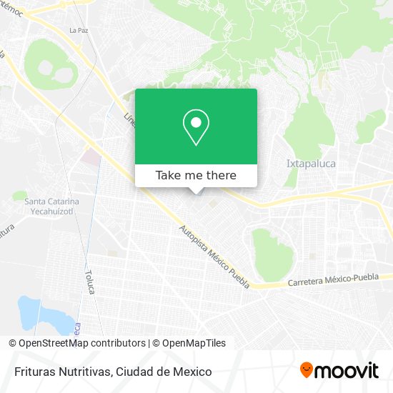 Frituras Nutritivas map