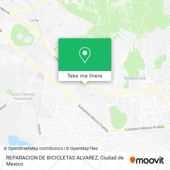 REPARACION DE BICICLETAS ALVAREZ map