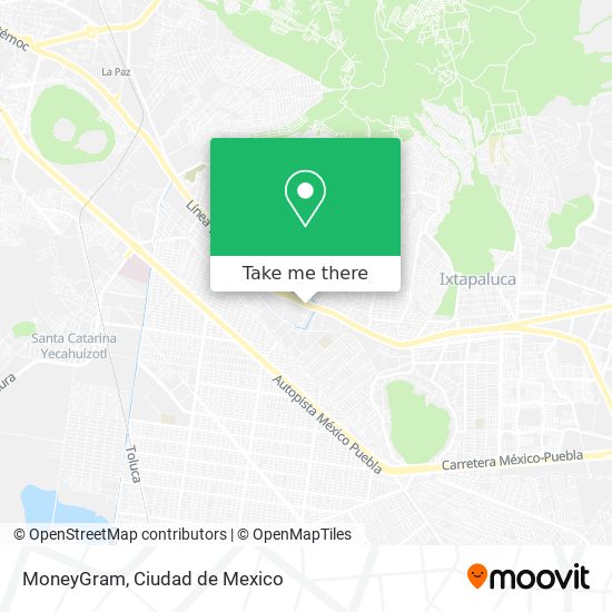 MoneyGram map