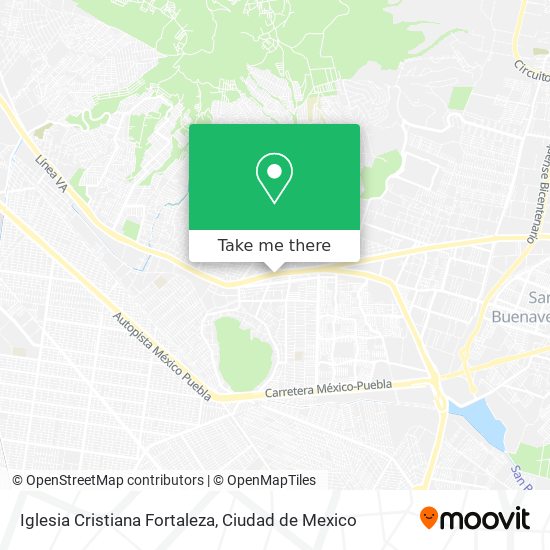 Mapa de Iglesia Cristiana Fortaleza