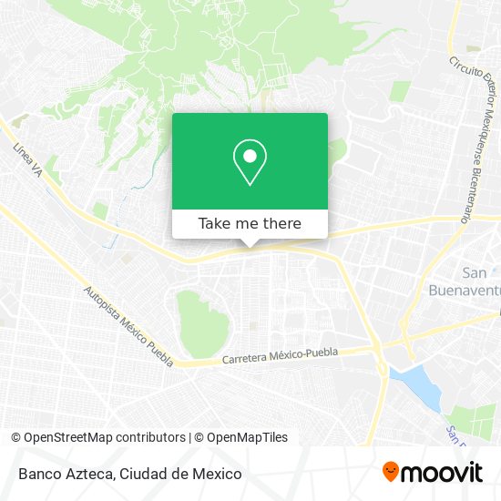 Banco Azteca map