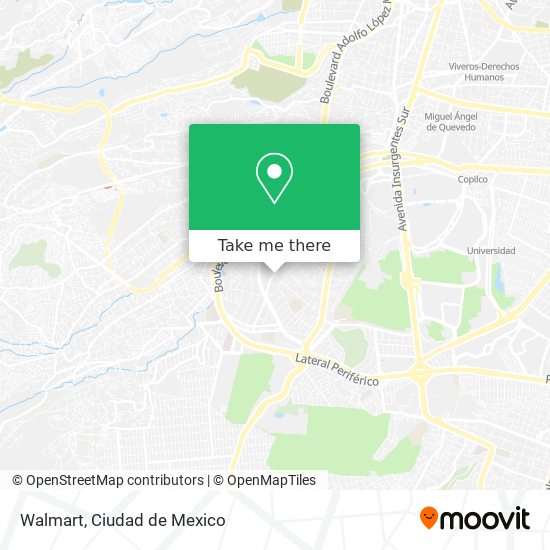 Walmart map