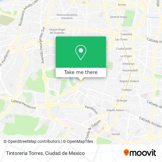 Tintoreria Torres map