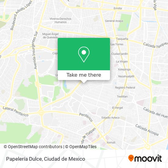 Papelería Dulce map