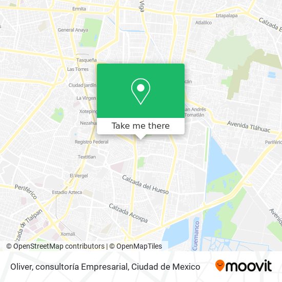 Oliver, consultoría Empresarial map