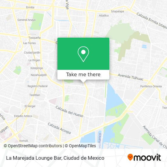 Mapa de La Marejada Lounge Bar
