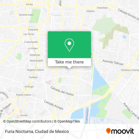 Furia Nocturna map
