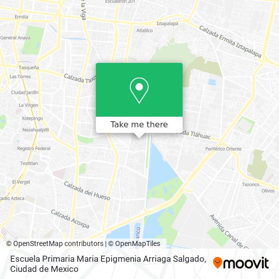 Escuela Primaria Maria Epigmenia Arriaga Salgado map