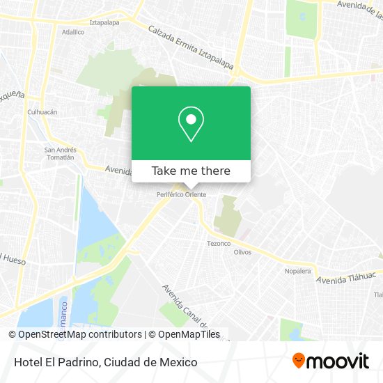 Mapa de Hotel El Padrino