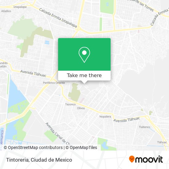 Mapa de Tintoreria