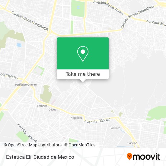 Mapa de Estetica Eli