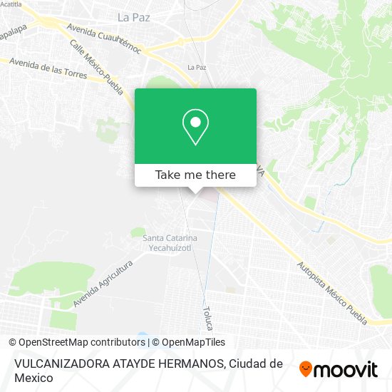 VULCANIZADORA ATAYDE HERMANOS map