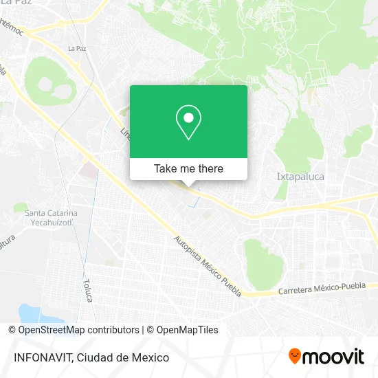 INFONAVIT map
