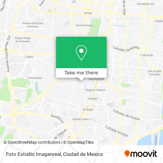 Mapa de Foto Estudio Imagenreal