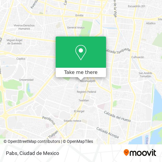 Mapa de Pabs