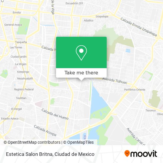 Estetica Salon Britna map