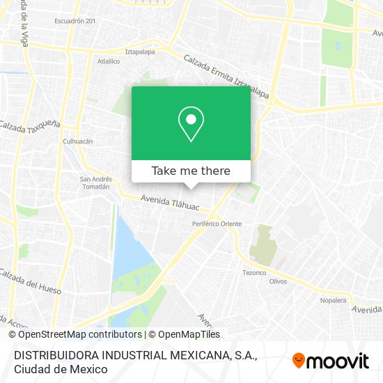 DISTRIBUIDORA INDUSTRIAL MEXICANA, S.A. map