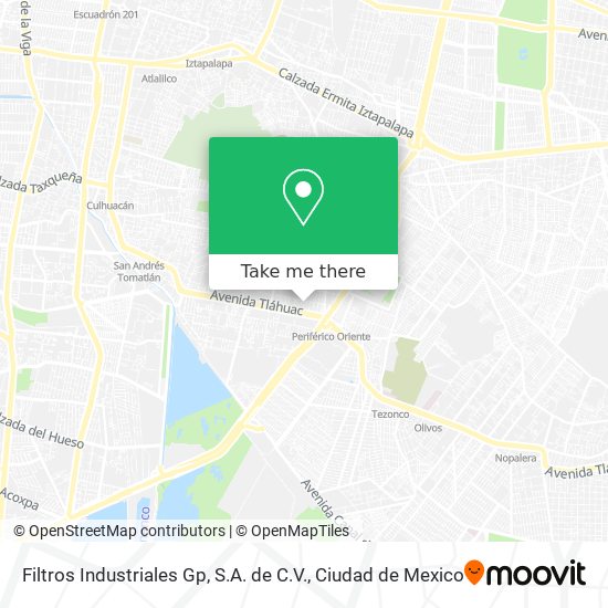 Filtros Industriales Gp, S.A. de C.V. map