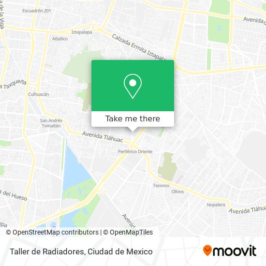 Taller de Radiadores map