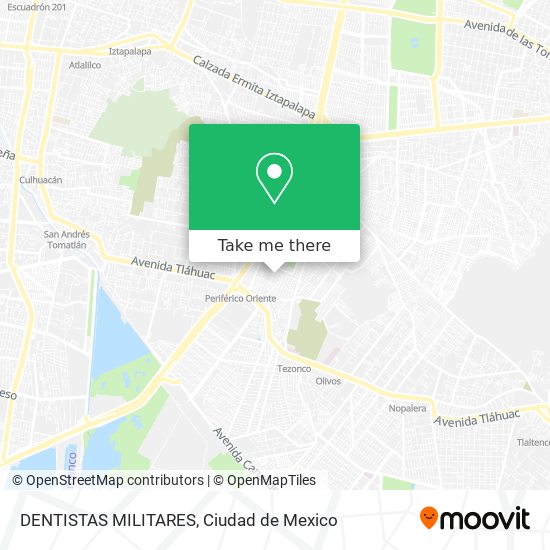 DENTISTAS MILITARES map