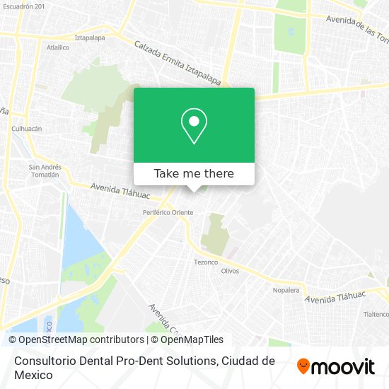 Consultorio Dental Pro-Dent Solutions map