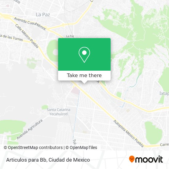 Mapa de Articulos para Bb