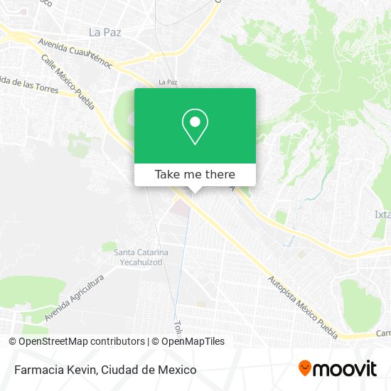 Mapa de Farmacia Kevin