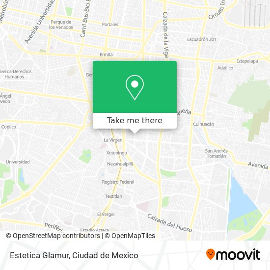 Mapa de Estetica Glamur